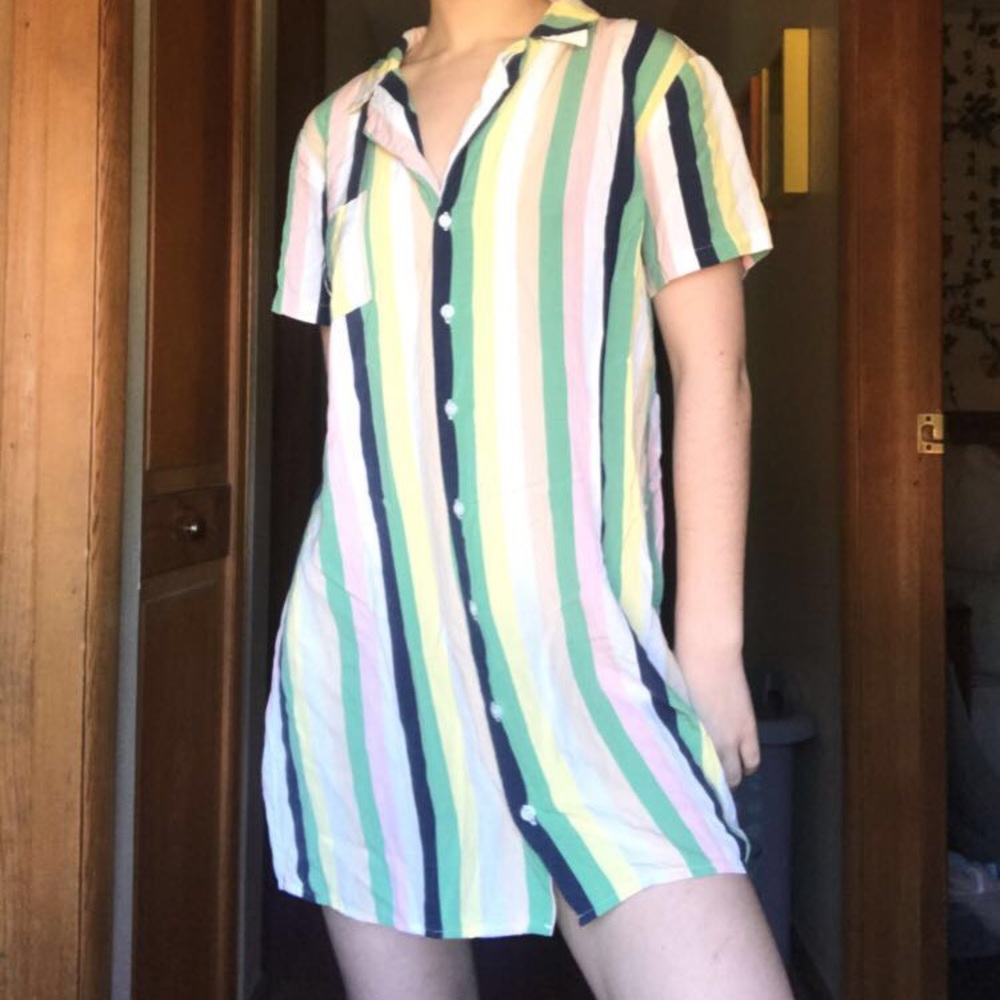 Forever 21 button down dress